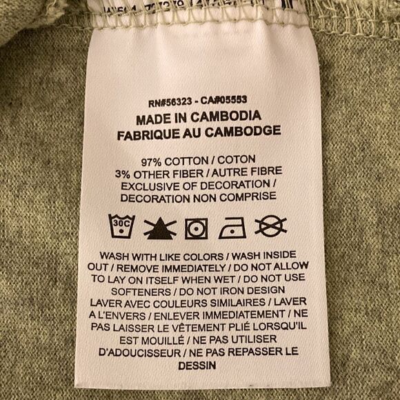 Nike Mens Sportswear Boxy Short Sleeve T-Shirt in Heather Gray. Size Small. - Picture 8 of 8